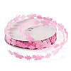 20 Yards Malan Flower and Butterfly Polyester Lace Trim OCOR-TAC0016-18C-1