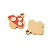 304 Stainless Steel Enamel Pendants STAS-R168-22G-02-2