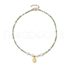 Mother's Day Jewellery Natural Cultured Freshwater Pearl & Glass Beaded Necklaces NJEW-JN04997-5