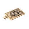 201 Stainless Steel Pendant STAS-B033-01G-04-3