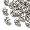 Pave Disco Ball Beads X1-RB-A130-10mm-9-2