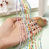 Craftdady 13 strands 13 styles Electroplate Glass Beads Strands EGLA-CD0001-08-14