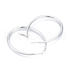 Tarnish Resistant 201 Stainless Steel Teardrop Hoop Earrings for Women EJEW-N052-03A-01-2