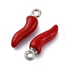 Alloy Enamel Pendants X-FIND-G087-01C-02-2