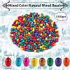 Gorgecraft Natural Wood Beads WOOD-GF0002-14A-2