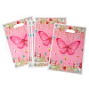 10Pcs Rectangle with Butterfly Pattern Paper Gift Bags CARB-TAC0002-04-3