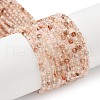Natural Rutilated Quartz Beads Strands G-L622-C06-3mm-2