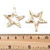 Brass Pendants KK-V003-15-3