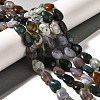 Natural Indian Agate Beads Strands G-I377-A08-1