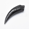 Natural Ice Rainbow Obsidian Big Pendants G-P360-11-1