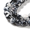 Natural Fire Crackle Agate Beads Strands G-M437-A01-01K-4