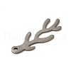 Non-Tarnish 201 Stainless Steel Pendants STAS-D244-06P-3