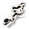 304 Stainless Steel Pendant Rhinestone Settings STAS-L284-50AS-2