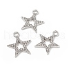 Alloy Crystal Rhinestone Pendants FIND-C019-43P-3