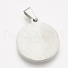 201 Stainless Steel Pendants STAS-T038-22-2