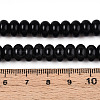 Opaque Spray Painted Glass Beads GLAA-ZX008-8mm-18F-4