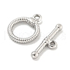 Non-Tarnish 304 Stainless Steel Toggle Clasps STAS-L278-004P-3
