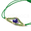 Adjustable Nylon Cord Braided Beads Bracelets BJEW-MZ00161-06-3