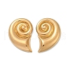 304 Stainless Steel Stud Earrings EJEW-U071-02A-G-4
