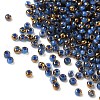 Electroplated Glass Beads GLAA-Q120-02A-03-1