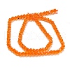 Electroplate Glass Beads Strands GLAA-Q105-02P-4