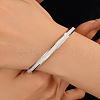 Fashionable Gold Plated Alloy Wide Bangles for Women CO6059-1