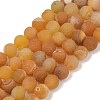 Natural Druzy Agate Beads Strands G-NH0024-A11-10mm-2