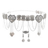 Pentagon Alloy Chain Tassel Waist Beads FS-WG5F3E8-01-5