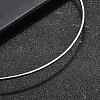 Non-Tarnish Casual Style 304 Stainless Steel Choker Necklaces X-STAS-O037-02P-3