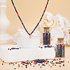 Opaque Glass Round Seed Beads GLAA-TAC0025-07B-08-6