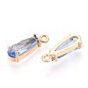 Faceted Glass Pendants X1-GLAA-T010-004D-2