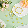 SUNNYCLUE 50Pcs Glass Beads LAMP-SC0001-39-4