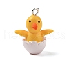Opaque Resin Pendants RESI-S399-02-1