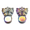 Alloy Pendants Cabochon Settings PALLOY-N163-034-NR-2