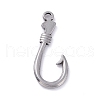 Non-Tarnish 304 Stainless Steel Pendants STAS-P288-04P-2