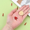 Brass Enamel Pendants X-PALLOY-H003-1-4