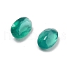 Faceted Natural Green Onyx Agate Cabochons G-I295-05C-16A-03-2
