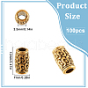 SOFPLATE 100Pcs Tibetan Style Zinc Alloy Beads FIND-SP0001-95B-2