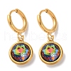 PVD Vacuum Plating 304 Stainless Steel Hoop Earrings EJEW-C106-02G-02-1