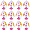 SOFPLATE Faceted Teardrop Transparent Glass Pendants GLAA-SP0001-19A-1
