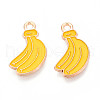 Fruit Alloy Enamel Pendants ENAM-T022-32D-1