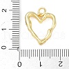 Brass Pendants KK-S390-04G-02-3