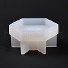 Hexagon Candlestick Food Grade Silicone Molds DIY-D071-04-3