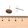 304 Stainless Steel Stud Earring Findings STAS-D370-02P-05-2