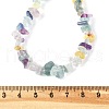 Natural Fluorite Chips Beaded Necklace NJEW-FZ00004-08-5