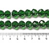 Transparent Glass Beads X-EGLA-A035-T10mm-D10-5