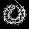 Natural Quartz Crystal Beads Strands G-S345-8mm-35-3