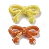 UV Plating Opaque Rainbow Iridescent Acrylic Beads SACR-R001-05A-2