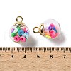 Glass Pendants FIND-Z083-01D-3