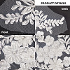 Flower Pattern Polyester Computerized Embroidery Appliques DIY-WH0304-580-7